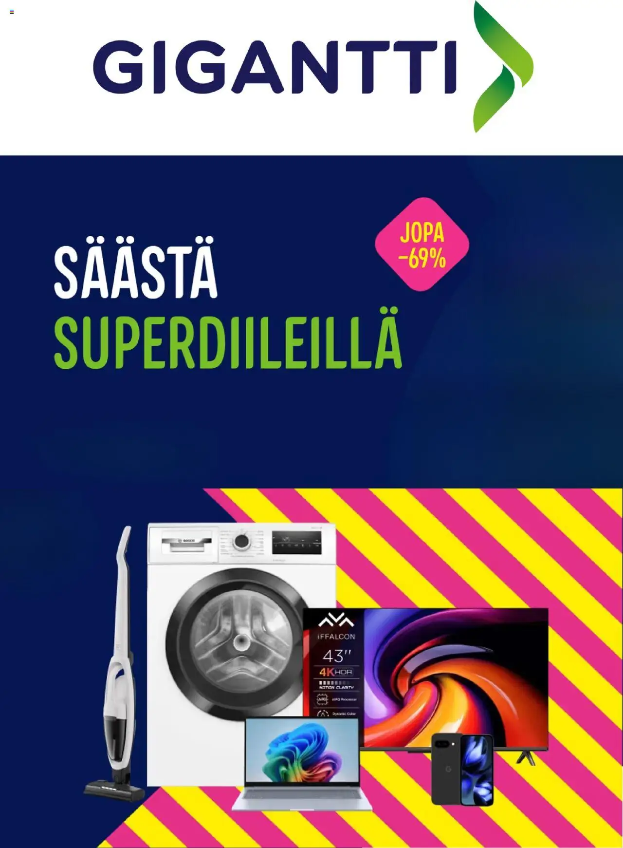 Gigantti-kaupan Tarjoukset voimassa 26/09/2025 - Sivulla 1