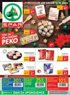 Predogled kataloga iz trgovine Spar veljaven od 12.11.2025