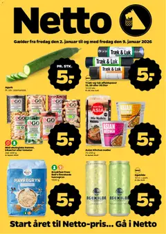 Eksempel på tilbudsavis Tilbudsavis fra butik Netto gyldig fra 02/01/2026