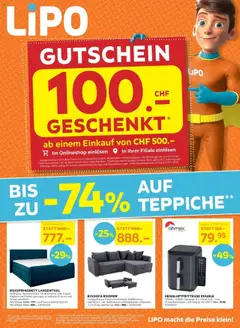 Vorschau des Merkblatts Aktionen vom Shop Lipo gültig von 21.10.2025 bis 03.11.2025
