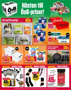 Förhandsgranska reklamblad Aktuella reklamblad ÖoB från butik ÖoB gäller från 29/09/2025