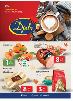 Pregled letka Tjedna akcija trgovine Djelo vrijedi od 12.11.2025