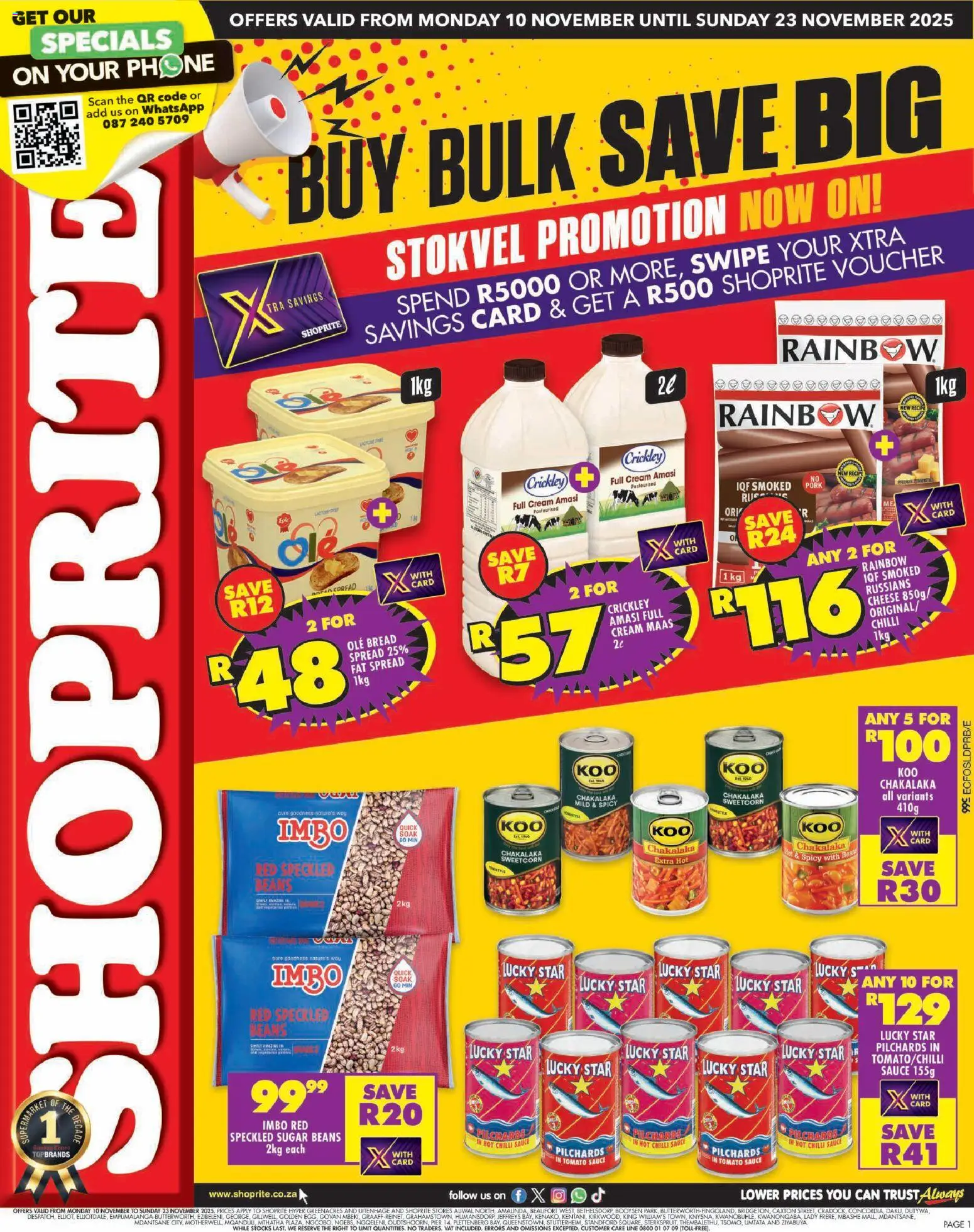 Preview of Shoprite flyer valid from 10/11/2025