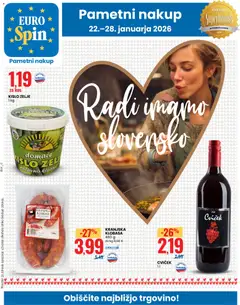 Predogled kataloga iz trgovine Eurospin veljaven od 22.01.2026
