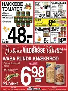 Eksempel på tilbudsavis Tilbudsavis fra butik Abc Lavpris gyldig fra 03/12/2025 | Side: 6