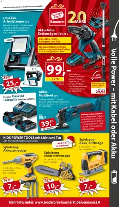 Vorschau von dem Prospekt des Geschäftes Sonderpreis Baumarkt, gültig ab dem 22.11.2025 | Seite: 11