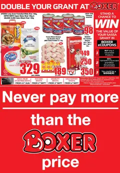 Preview of Boxer flyer valid from 01/09/2025