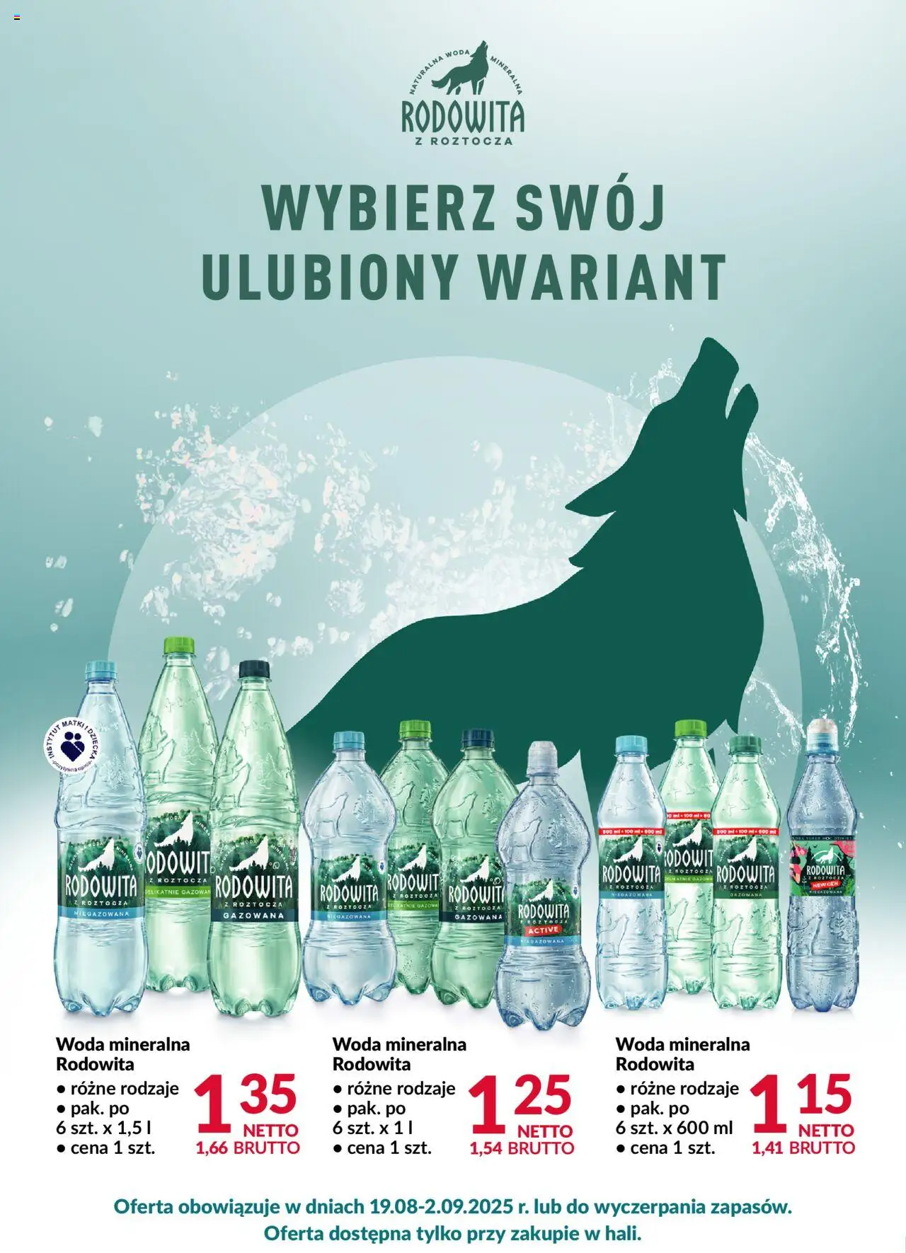 Makro Rodowita od 19.08.2025 - Nowa Gazetka - Numer strony 1