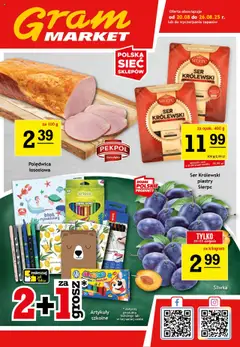 Pogląd gazetki "Gazetka" ze sklepu Gram Market ważnej od 20.08.2025