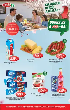 Reál - Reál akciós újság megtekintése, amely érvényes 2026.04.01.-től