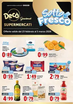Anteprima dell'opuscolo Volantino Gourmet - Roma dal negozio Decò valido da 23/02/2026