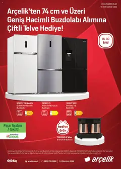 Arçelik Katalog 16.09.2025 - Broşürünün önizlemesi