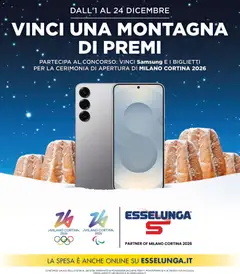 Anteprima dell'opuscolo Volantino Concorso Natale - Milano dal negozio Esselunga S valido da 11/12/2025