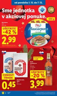 Náhľad Lidl letáku platného od 01.12.2025 | Strana: 2