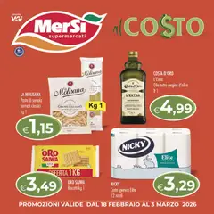 Anteprima dell'opuscolo Attuale volantino dal negozio MerSi Supermercati valido da 18/02/2026