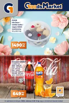 Goods Market - Goods Market akciós újság megtekintése, amely érvényes 2026.03.05.-től