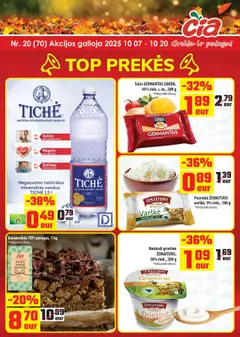 ČIA MARKET parduotuvės leidinio Leidinys galiojančio nuo 2025.10.07 peržiūra