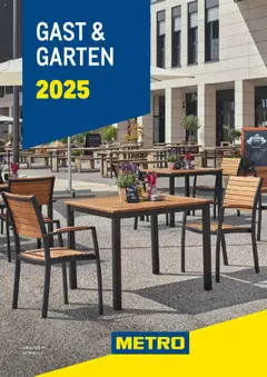 Vorschau der Angebote: Metro Angebote Gastgarten 2025 gültig ab 09.08.2025