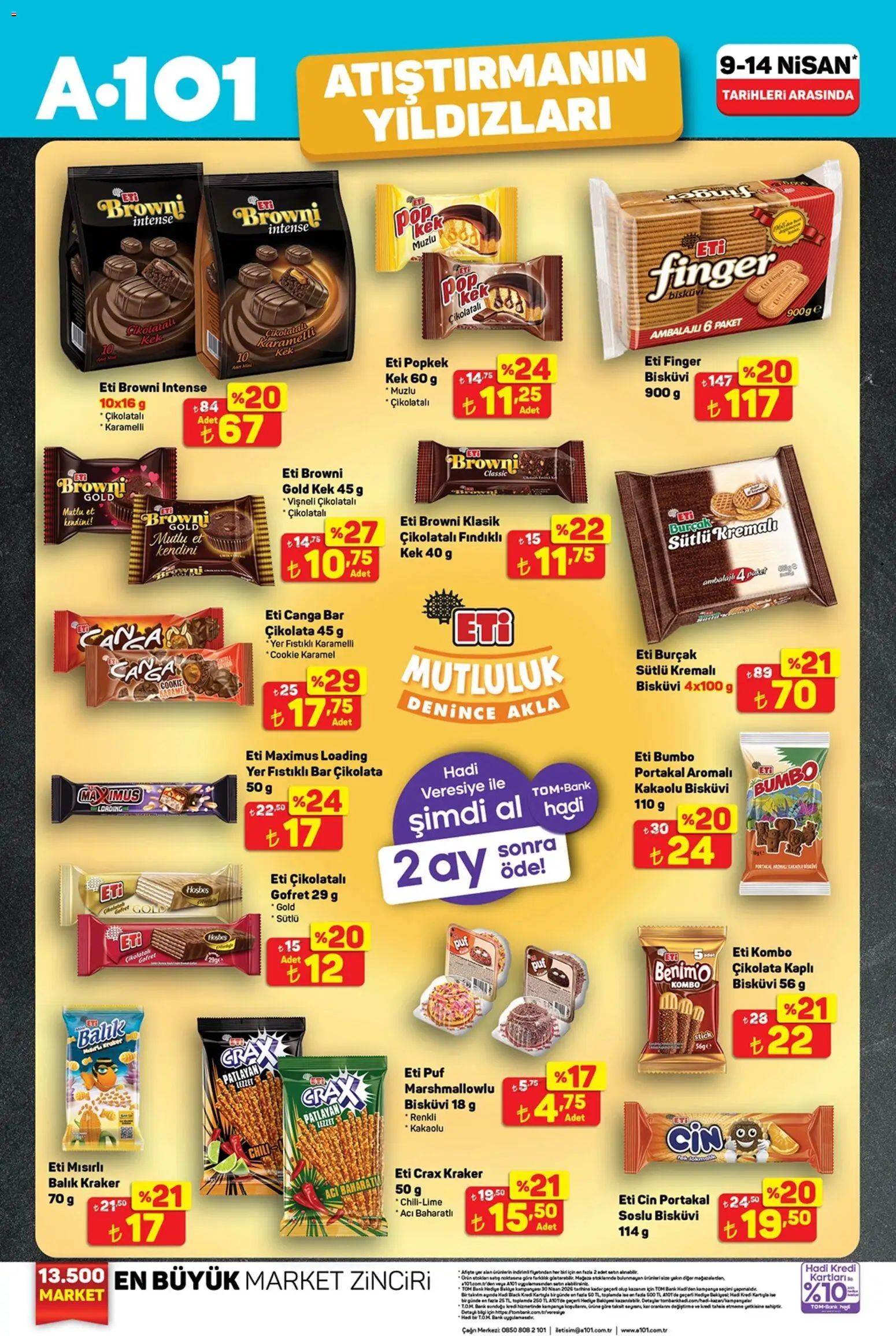 A101 A101 - Haftanın Yıldızları 09.04.2026 - Broşürünün önizlemesi