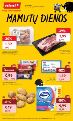 Rimi parduotuvės leidinio Leidinys galiojančio nuo 2026.01.06 peržiūra