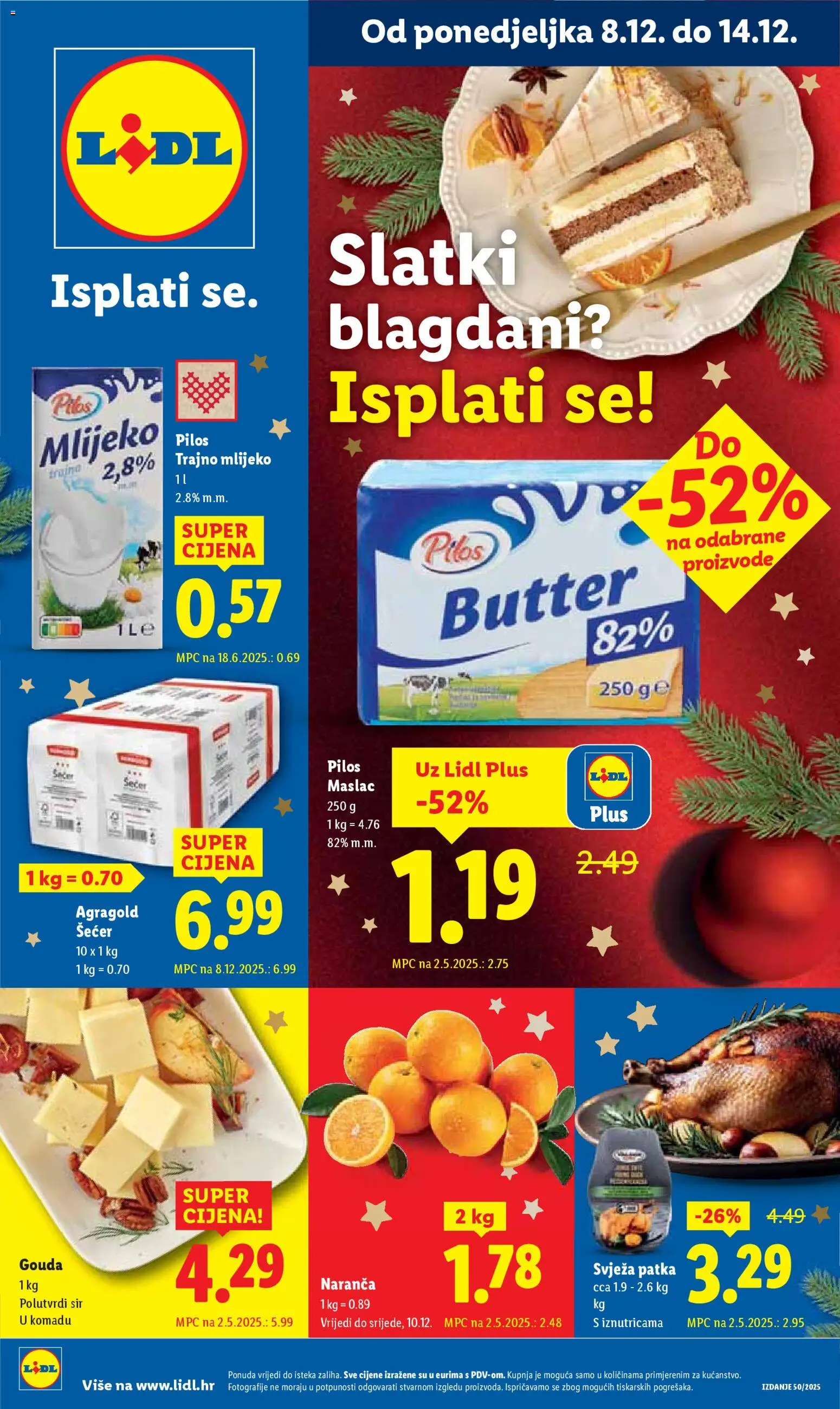 Pregled letka Katalog trgovine Lidl vrijedi od 08.12.2025
