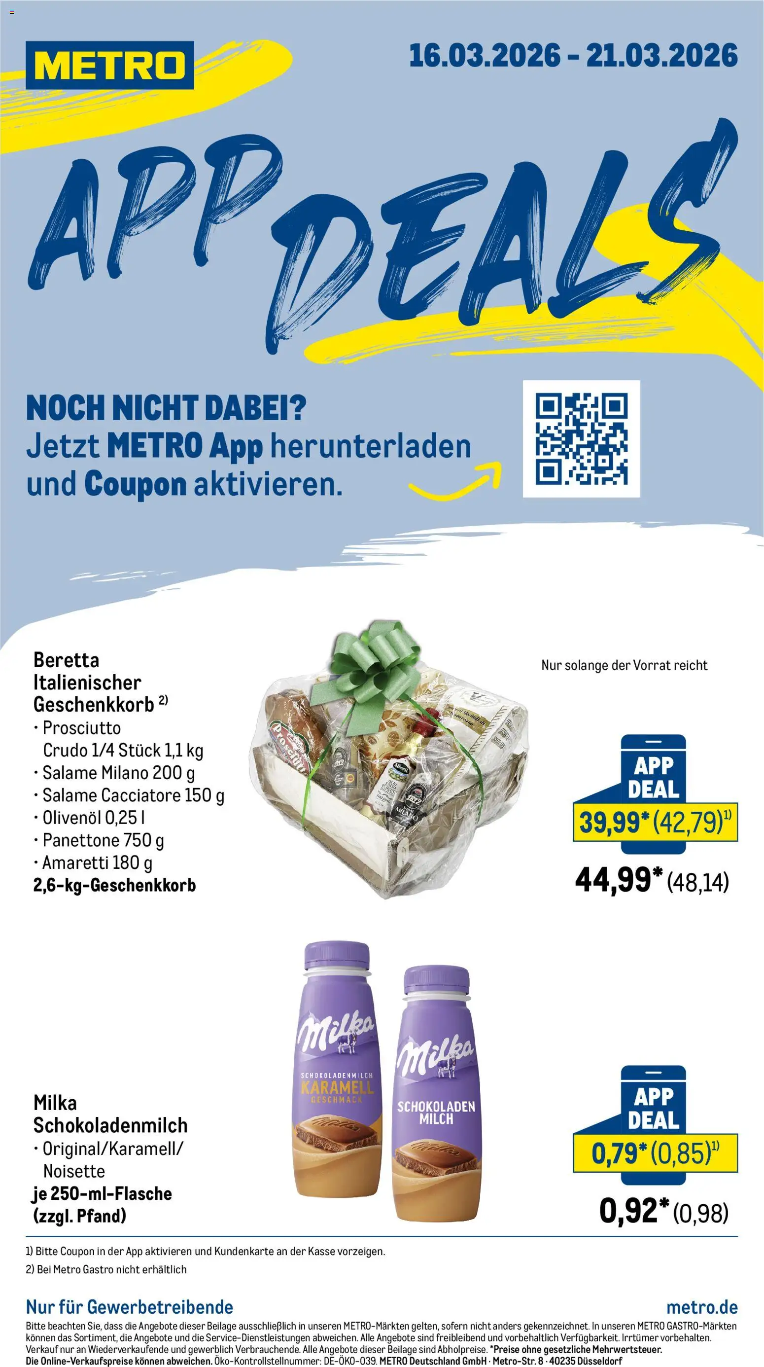 Vorschau von dem Prospekt des Geschäftes Metro, gültig ab dem 16.03.2026