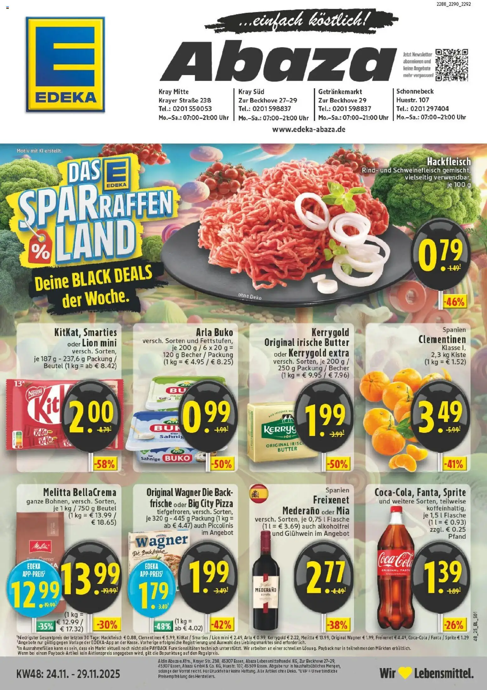 Vorschau von dem Prospekt des Geschäftes Edeka, gültig ab dem 23.11.2025