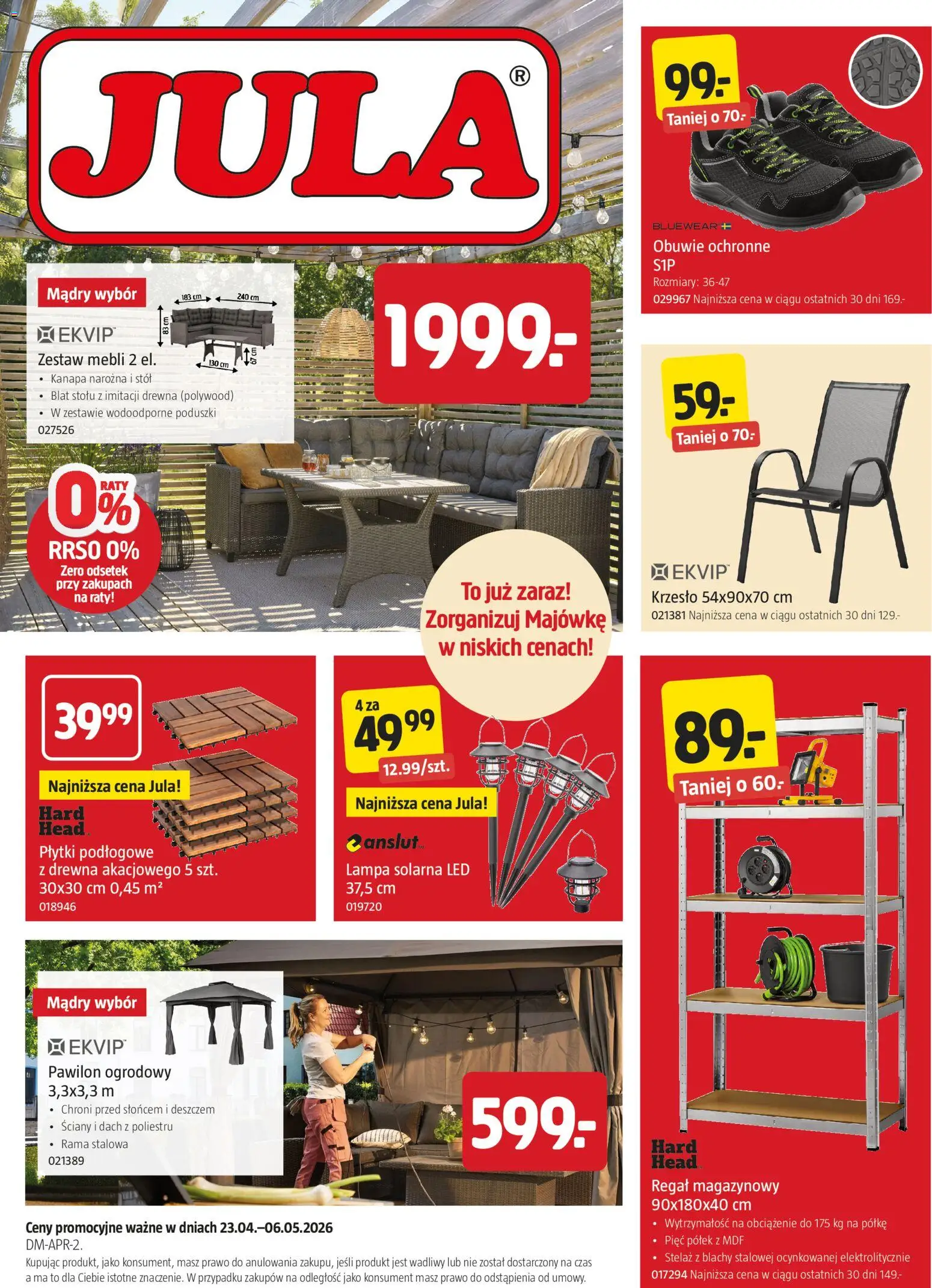 Pogląd gazetki "Jula gazetka" ze sklepu Jula ważnej od 23.04.2026