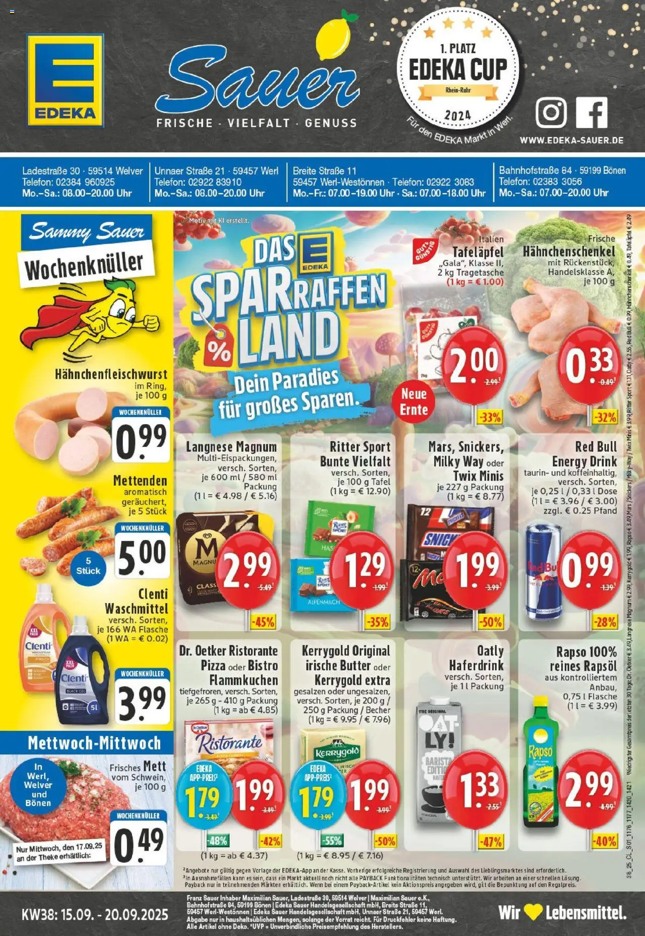 EDEKA Prospekt ab 14.09.2025 - Prospekt Werl Online