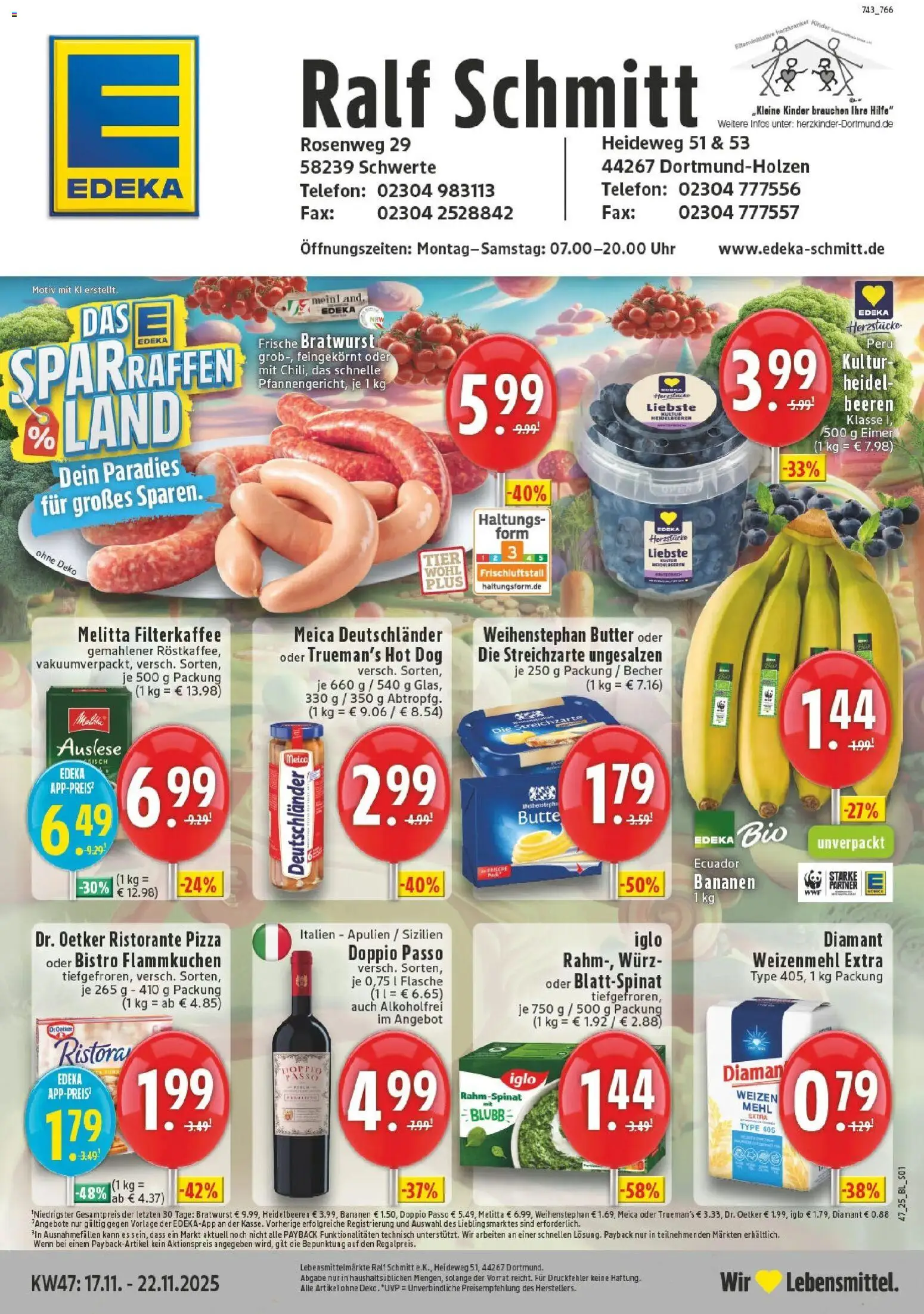 Vorschau von dem Prospekt des Geschäftes Edeka, gültig ab dem 17.11.2025