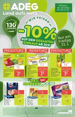Vorschau der Angebote: ADEG Flugblatt gültig ab 30.10.2025