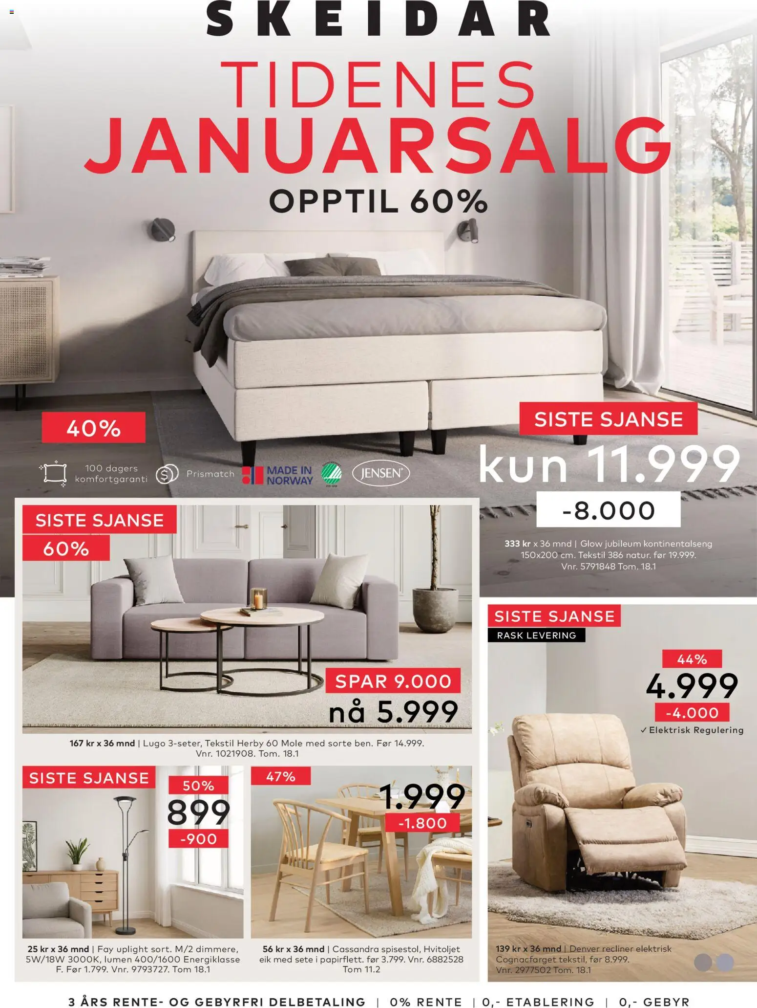 Forhåndsvis Kundeavis fra butikk Skeidar gyldig fra 12/01/2026