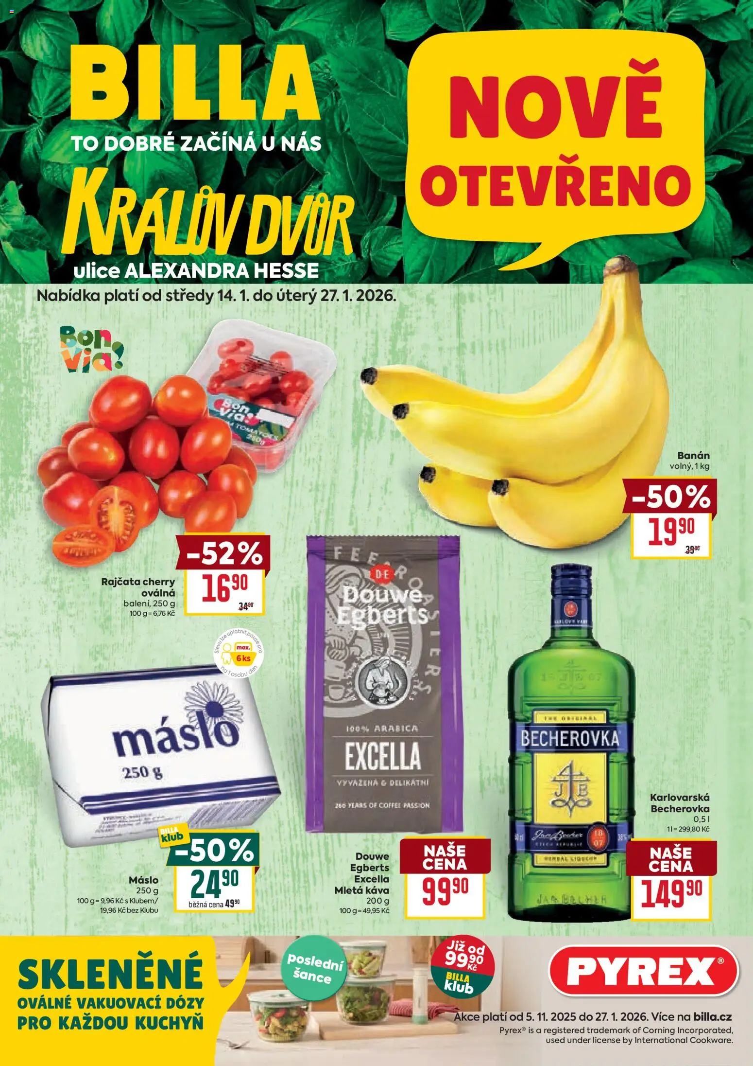 Náhled nabídky: Billa Leták - Speciál: Králův Dvůr platný od 14.01.2026