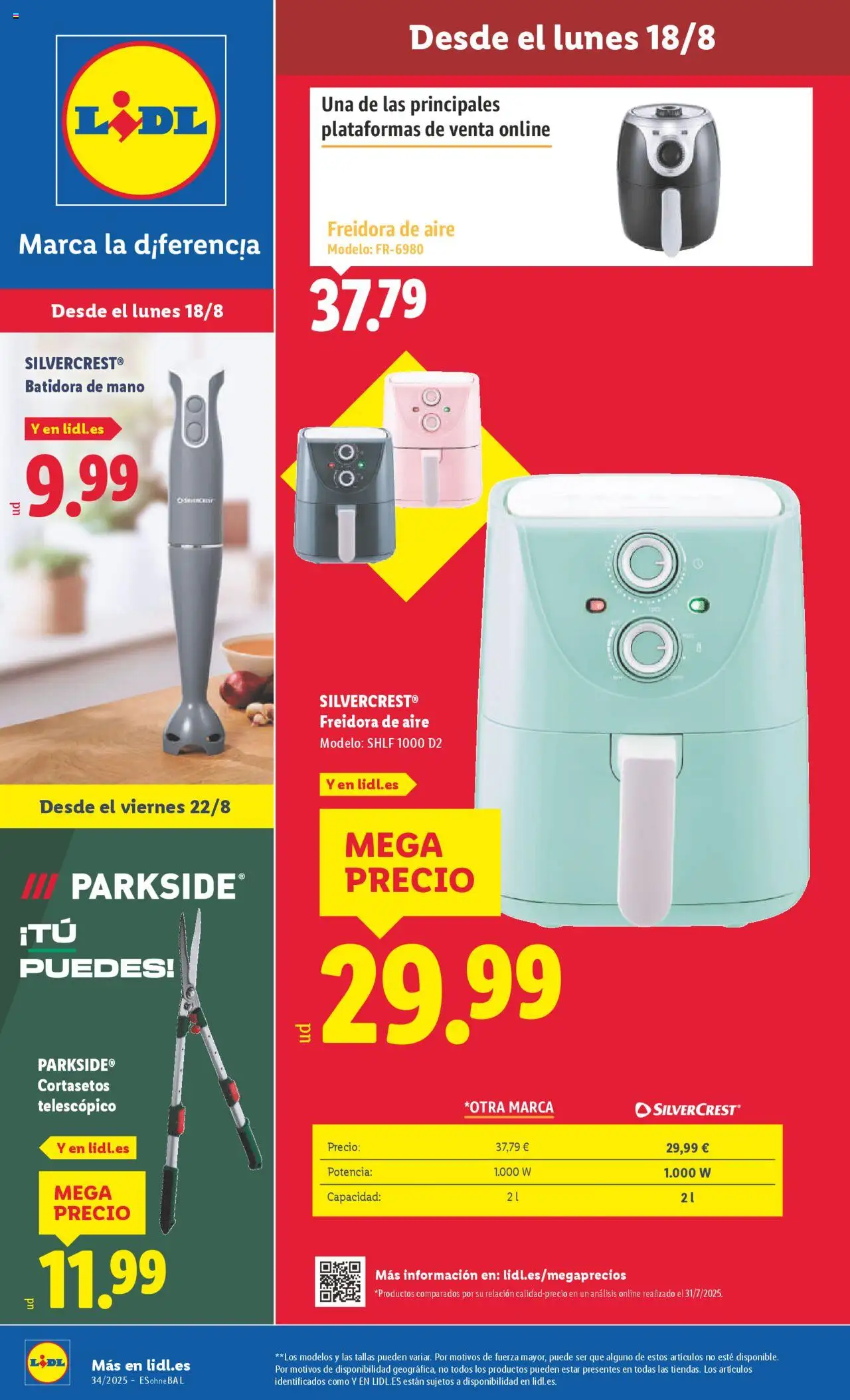 LIDL Folleto de bazar MAD del 18/08/2025 >> catálogo esta semana