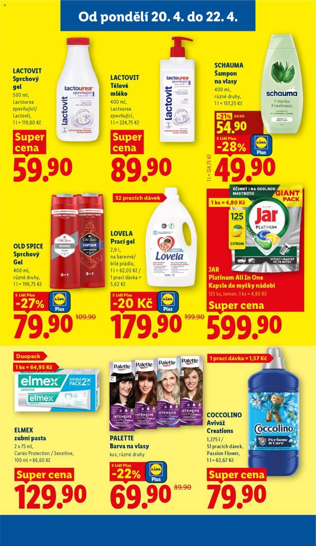 Nový Lidl leták od 20.04.