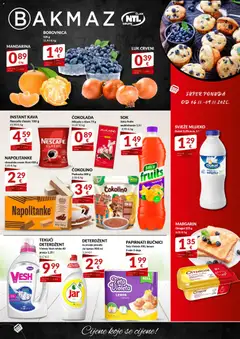 Pregled letka Ponuda trgovine Bakmaz vrijedi od 06.11.2025