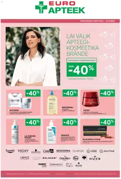 Euroapteek kliendilehe eelvaade alates 2025.12.01