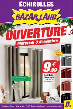 Prévisualisation de Brochure ouerture du magasin Bazarland formulaire valide 03/12/2025