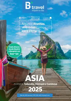 Vista previa del folleto de la tienda B the travel brand válido desde el 15/11/2024 