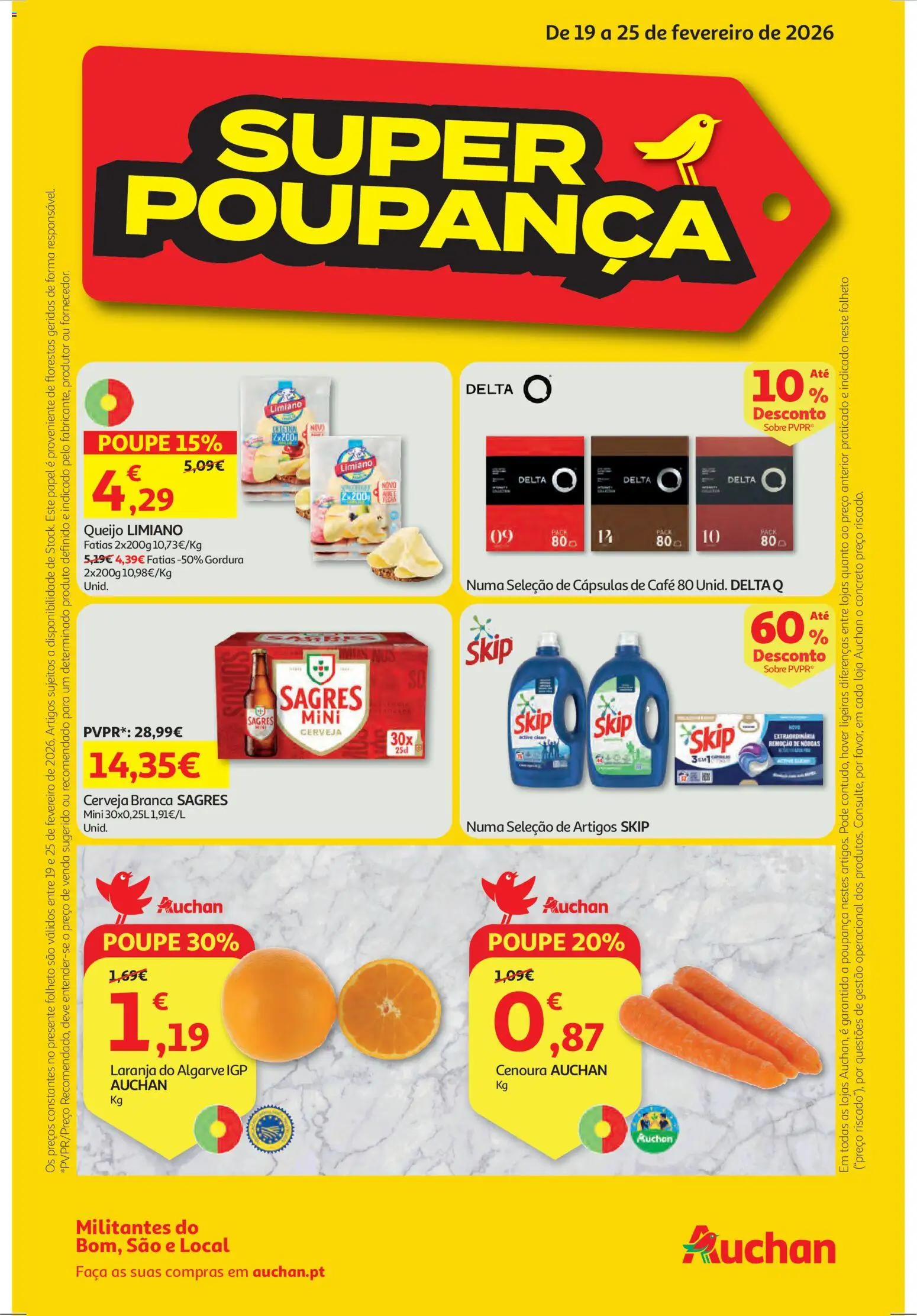 Pré-visualização do folheto da loja Auchan válida a partir de 19/02/2026