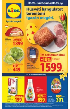 Lidl - Lidl akciós újság megtekintése, amely érvényes 2026.03.26.-től