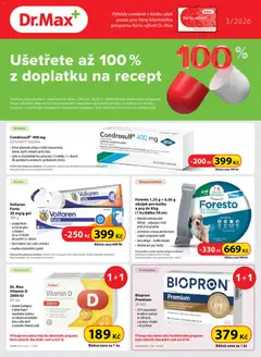 Náhled nabídky: Dr. Max Dr. Max leták platný od 01.03.2026