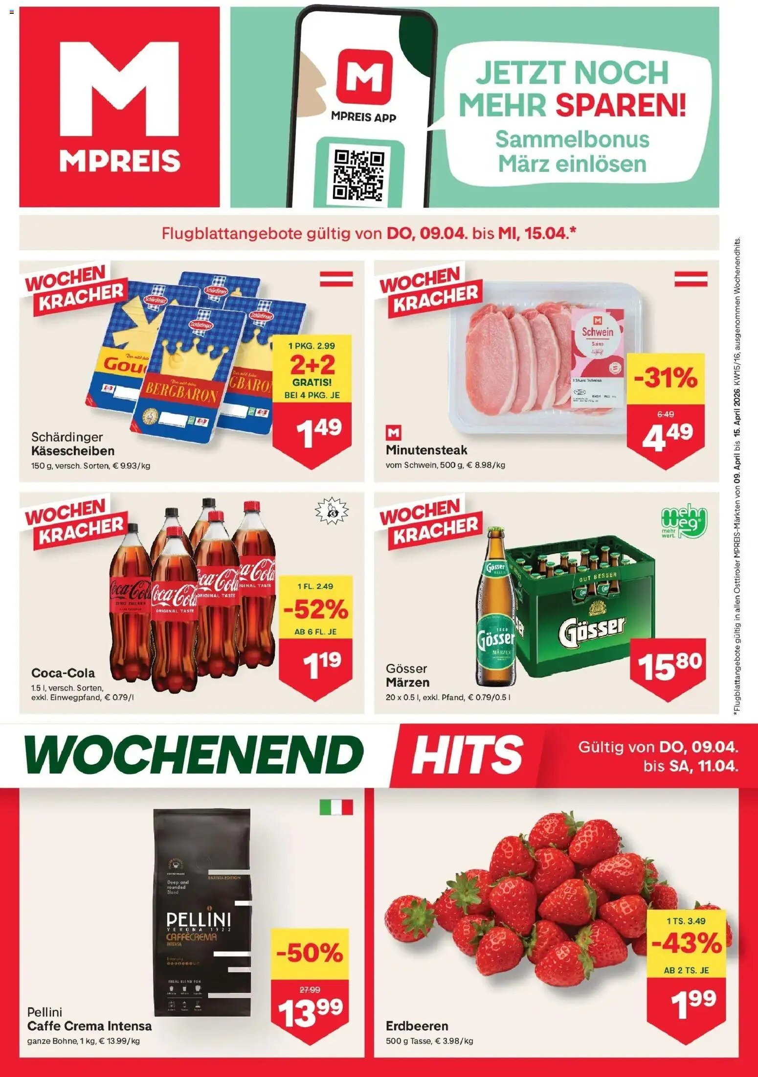 Vorschau der Angebote: MPREIS MPREIS Sillian gültig ab 09.04.2026