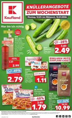 Vorschau von dem Prospekt des Geschäftes Kaufland, gültig ab dem 11.01.2026