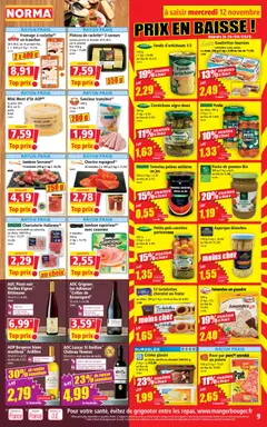 Prévisualisation de Catalogue du magasin Norma formulaire valide 12/11/2025 | Page: 9