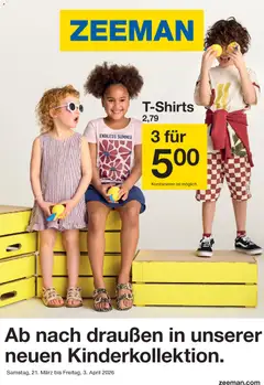 Vorschau von dem Prospekt des Geschäftes Zeeman, gültig ab dem 21.03.2026