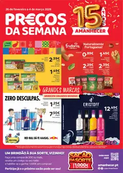 Pré-visualização do folheto da loja Amanhecer válida a partir de 26/02/2026