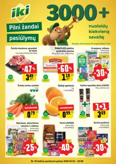 IKI parduotuvės leidinio IKI leidinys galiojančio nuo 2026.03.02 peržiūra