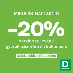 Deichmann - Akciós újság Deichmann megtekintése, amely érvényes 2025.12.04.-től