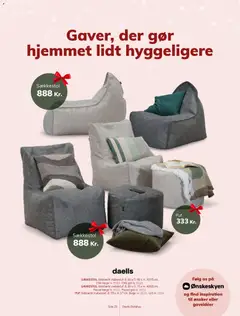 Eksempel på tilbudsavis Julens bedste gaveidéer fra butik Daells Bolighus gyldig fra 24/12/2025 | Side: 23